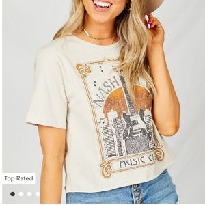 Atlar’d State Nashville croptop worn once!! Size small (2-4)